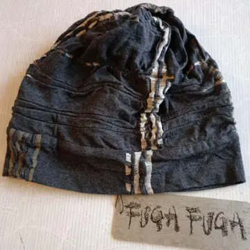 [사토 섬유] FUGA FUGA 그레이 모자 12,000엔