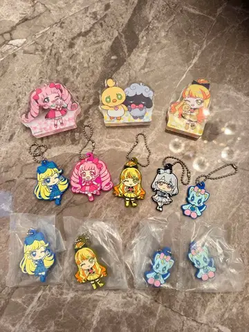 비밀의 아이프리 아크릴 블록 러버 마스코트 컬렉션 키링