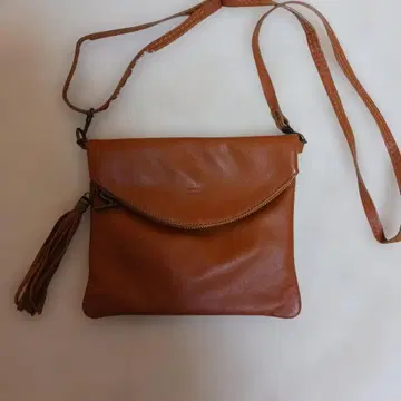 [ 이탈리아 ] 가죽 숄더백 브라운 이탈리아제