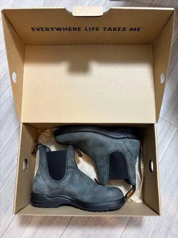Blundstone 사이드 고어 부츠 그레이