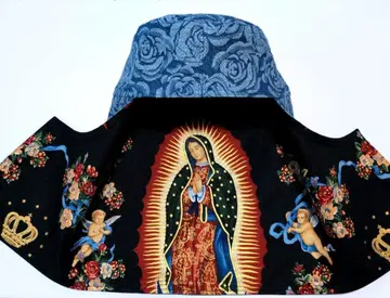 용접 두건 데님 머리 둘레 61cm D 타입 마리아님 1점 한정판