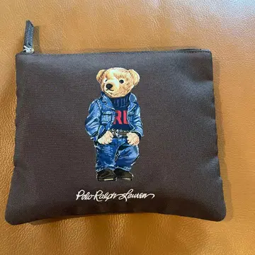 폴로 랄프로렌 토트백 브라운