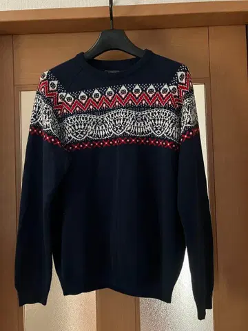 CHALLENGER 노르딕 무늬 스웨터 니트 S 나가세 기무라 타쿠야