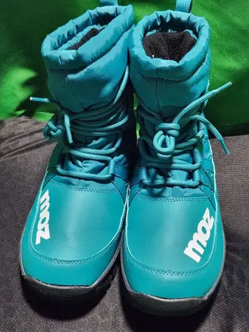 [수일 사용] moz 스노우 부츠 5686 터콰이즈 L