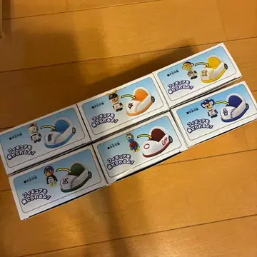 프로야구 팀 캐릭터 미니카 6개 세트