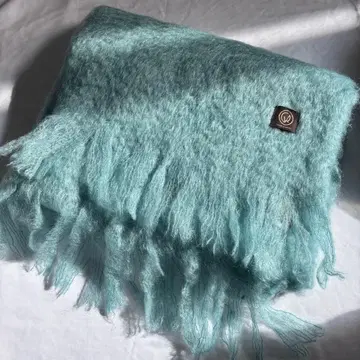 MANTAS EZCARAY 모헤어 스톨 루즈 비프 라클레