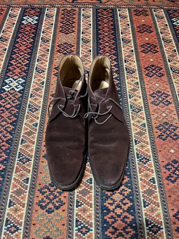 크로켓&존스 폴스미스 별주 처카 부츠 다크 브라운