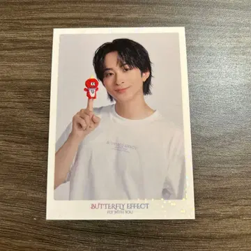 사와모토 나츠키 butterfly effect 시크릿 포토 카드