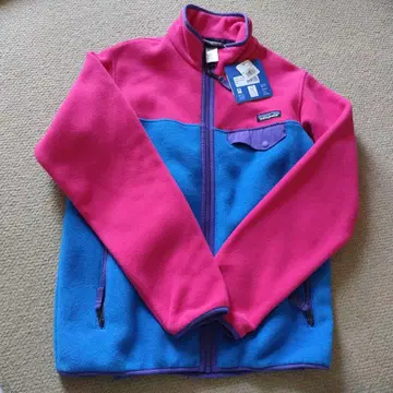 택 포함 Patagonia 플리스 여성용 M 컬러풀 파타고니아