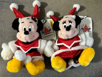 디즈니 15주년 인형 배지 크리스마스