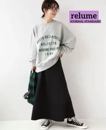 [택 포함 새상품] 스펀지 니트 플레어 스커트