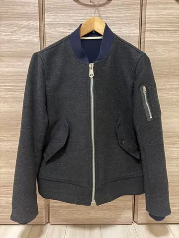 KURO 멜톤 MA-1 자켓