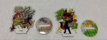 주토피아 아크릴 스탠드 피타데포메 주디 닉