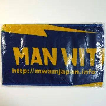 MAN WITH A MISSION 머플러 타월 카미카제 컬러 미사용