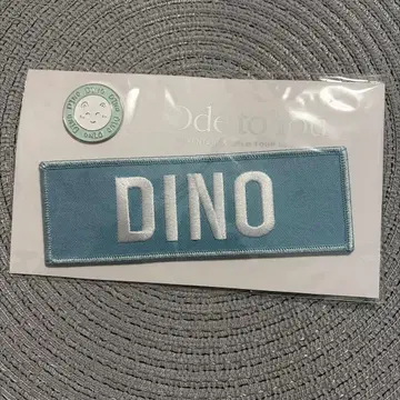 세븐틴 와펜 배지 디노 디노 DINO 네이비