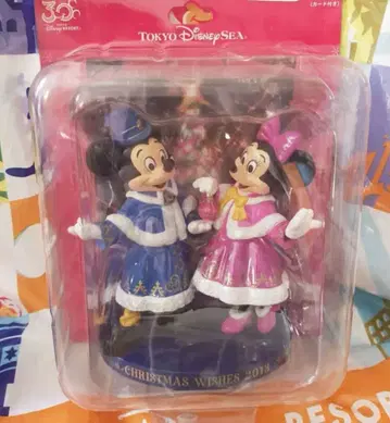 디즈니씨 미키 미니 실사 피규어 린 Xmas 크리스마스