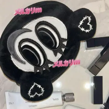 익명 배송 모노톤 나카무라 군 페이스 파우치 ANGEL BLUE 나루미야