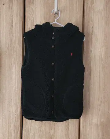 고품질 짐플렉스 보아 플리스 베스트 네이비 싸개 버튼 사이즈 14