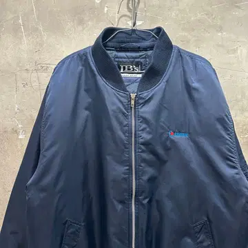 US 구제 의류 JB'S Currie 카리 MA-1 나일론 자켓 네이비