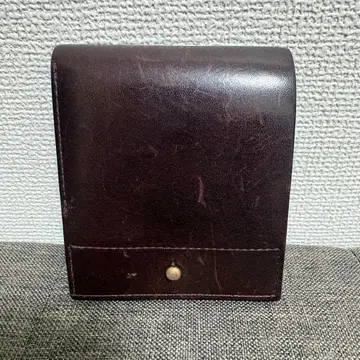 m+ 엠피우 지갑 Piastra2 버건디