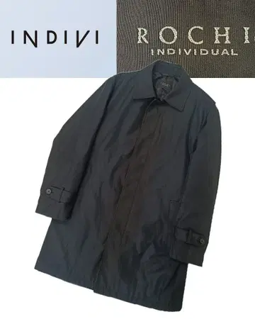 [ INDIVI ROCHI ] 블랙 스텐카라 코트 L 사이즈 l12