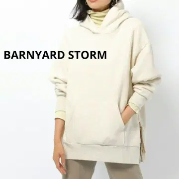 [ 밴야드 스톰 ] 사이드 ZIP 후드티 캐시미어 터치 속기모 내추럴