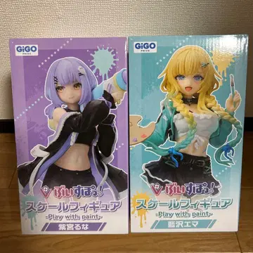 GIGO 한정판 ! 스케일 피규어 시노미야 루나/아이자와 에마 각 1점