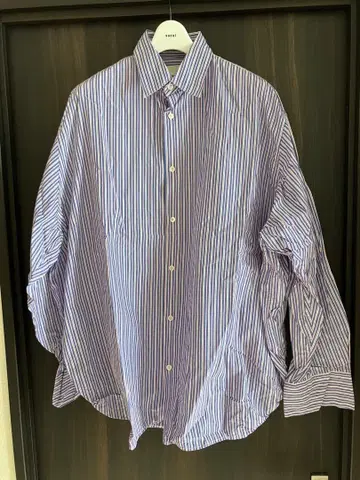 neon sign 스트라이프 긴팔 셔츠