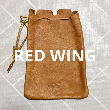 레드윙 가죽 천연 가죽 복조리 파우치 남성용 소품함