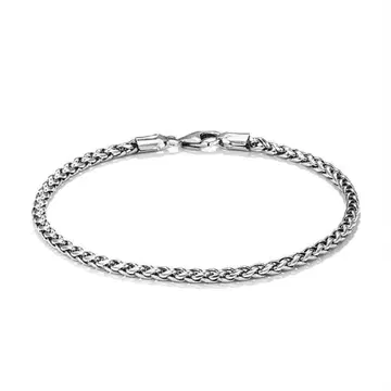 실버 체인 팔찌