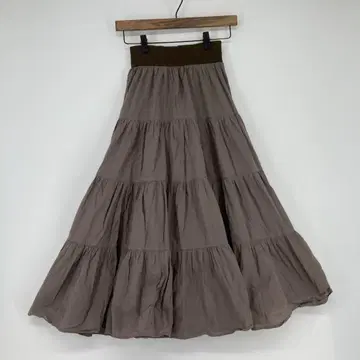 TO*b. by agnes b. 브라운 캉캉 스커트 36 사이즈