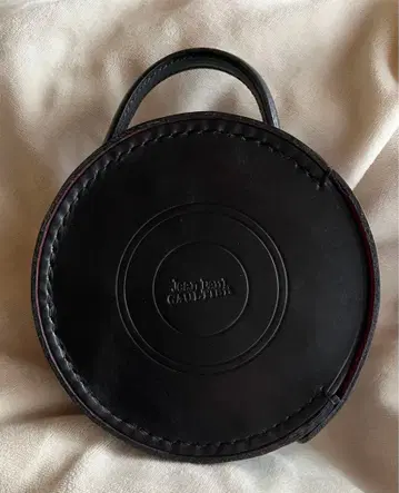 Jean Paul Gaultier 가죽 핸드백 블랙