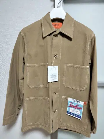 새상품 유니버셜 오버롤 커버올 M 베이지