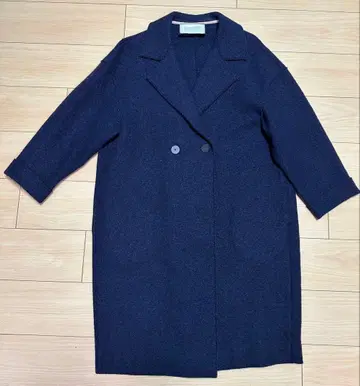 HARRIS WHARF LONDON 체스터 코트 size40 네이비