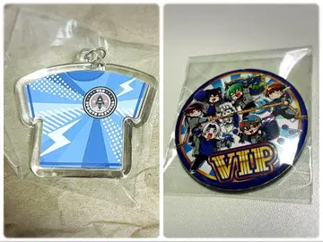 9 타카다 마을 대운동회 파랑 VIP 특전 캔뱃지 회장 키링 블루팀