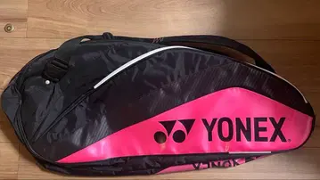 YONEX 라켓백 블랙/핑크 백팩
