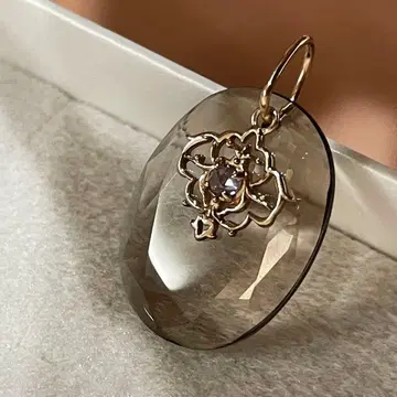 agete K5 스모키 쿼츠 & 탄자나이트 참