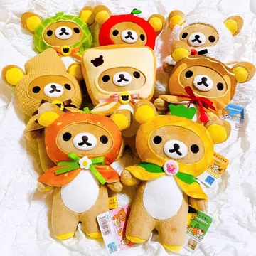 리락쿠마 앙상블 투어 봉제 인형 8체 세트