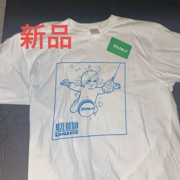 MIZUBURO 산나 보이 T셔츠 화이트