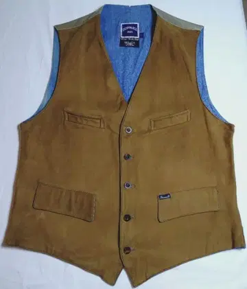 faconnable jeans 파쏘나블 가죽 베스트 남성용 L