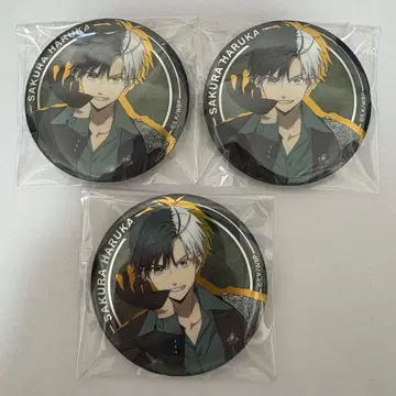 WIND BREAKER 윈브레 로프트 캔뱃지 벚꽃 3종