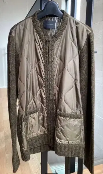 [ 미사용, 시착만 한 상품 ] 라운지 리자드 브리티시 울 퀼팅 자켓