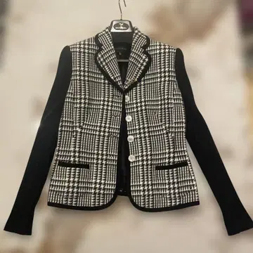 RENA LANGE 울 and 니트 자켓