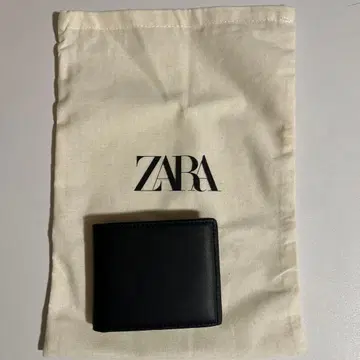 ZARA 블랙 접이식 지갑 수납 봉투 포함