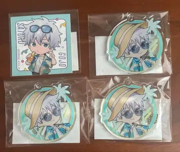 주술회전 고죠 사토루 마루쿠지 아크릴 키링 스티커