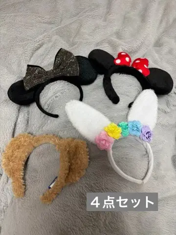 디즈니 캐릭터 머리띠 세트