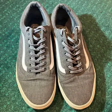 Vans 그레이 스니커즈 레이스업
