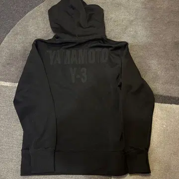 Y-3 YAMAMOTO 블랙 후드티 사이즈 S