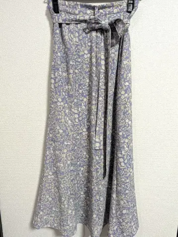 SNIDEL 플라워 프린트 머메이드 스커트 L