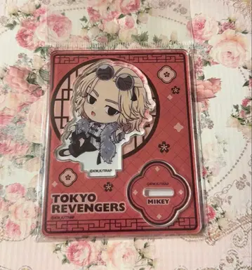 도쿄 리벤저스 흑백 차이나 미니 아크릴 스탠드 사노 만지로